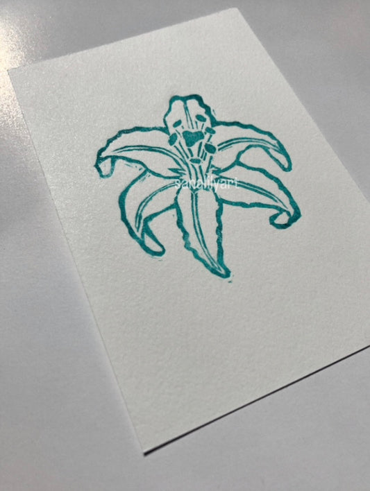 Lily Print (Green)