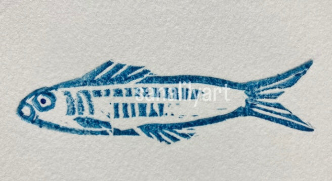 3 Funny Fish Print