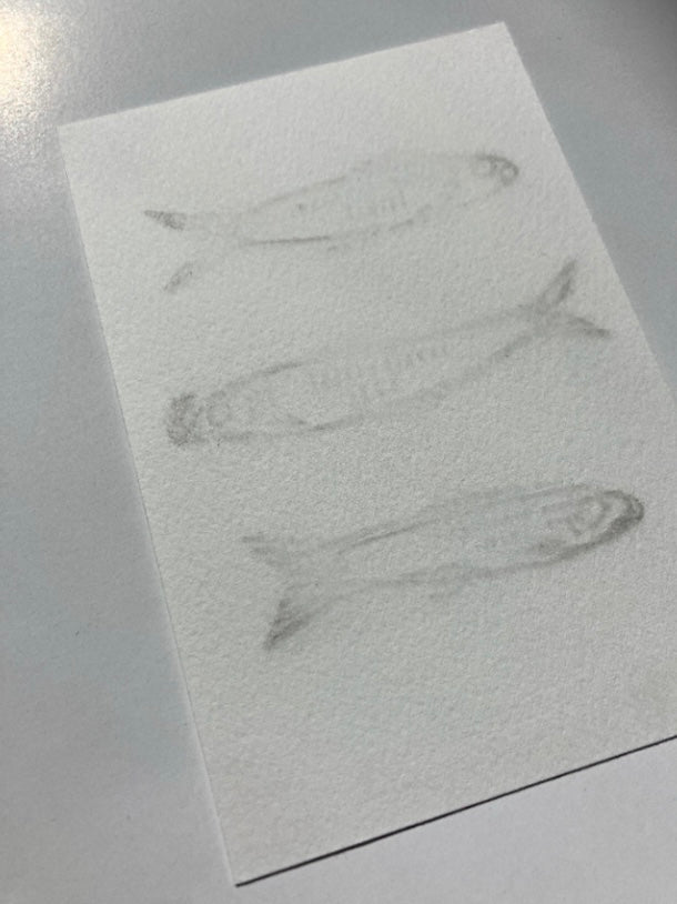 3 Funny Fish Print